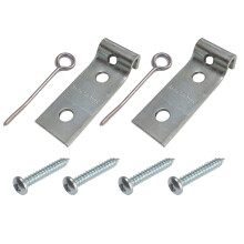 (2) Sofa Zig Zag Spring Repair Bracket Sag Chair Saver Clips