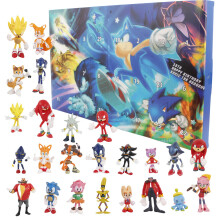 2025 | 2026Sonic Figures 24 Days Countdown Advent Calendar Toys Xmas Gifts