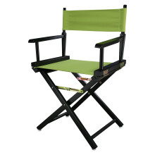 Casual Home 200-02/021-72 Director Chair 18"""" - Classic Height BlackFrame/Lime Green Canvas