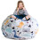 Creative QT Θήκη Αποθήκευσης Ζώων για Καρέκλα Bean Bag - Μεγάλη, Σχέδιο Δεινόσαυρου 1