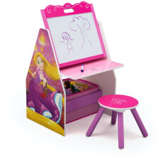 Delta Children Activity Center met schildersezel, bureaukruk en speelgoedorganizer Disney Princess