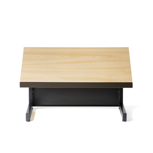 Audio Visual Direct Tafel Lectern voor Presentaties, Zwart/Beech 2