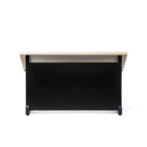 Audio Visual Direct Tafel Lectern voor Presentaties, Zwart/Beech 1