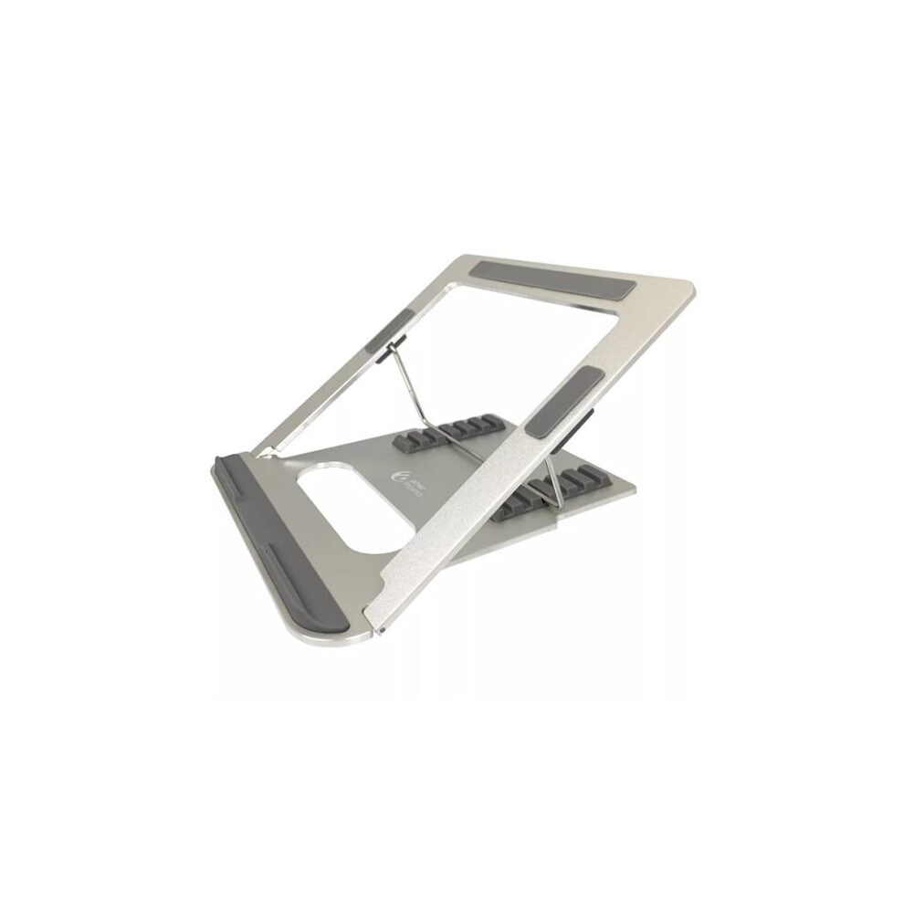 Photos - Other for Computer Amer Aluminium Laptop Stand 7 Levels Adjustable Desktop Laptop Holder Foldable Portable Ventilated Notebook Riser Mount for 