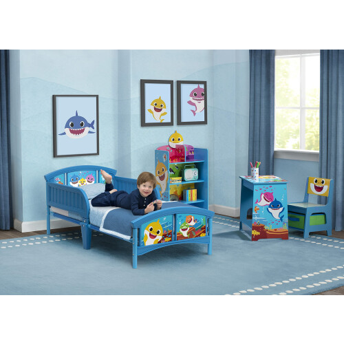 Delta Children Delta Children Plastic Peuterbed, Baby Shark 1