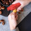 Chestnut Cutter Tool Multifunctional Nutcracker Pecan Cracker Tool Durable Chestnut Scoring Tool For Easy Slicing Di Red 4