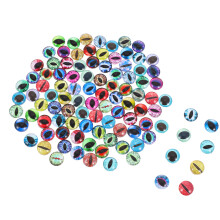 100 glasauge augenpflaster für ring-schmuck gemischte stile