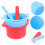 2 silikon wachsschmelzer mit rührstäbchen antihaftend 9