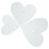 3-teiliges acryl-stickvorlagen-set, patchwork-lineale, herzform 5