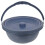 Bettpfanne mit Deckel, , dunkelgrau 8