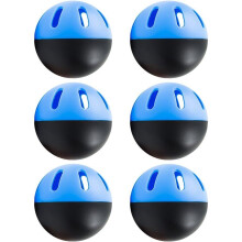 Baseball Practice Balls 6-Piece Set, Soft EVA Foam, Indoor Outdoor, Hollow EVA Ball 74mm Batting Practice