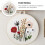 1 set stick-kit, bastelzubehör zu hause, stickmaterial anfänger 11