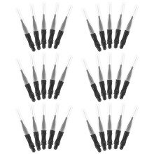 50 augenbrauenpinsel mit kappe, mikrolaminations- wimpernpinsel