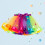 regenbogen tüllrock mit elastischer taille schleife 11