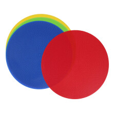4 pvc spots rutschfeste dots für fußball basketball training