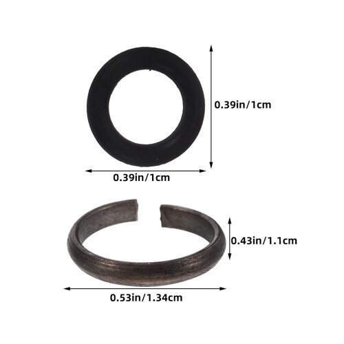 20 halterungsringe mit o-ring für druckluftschlagschrauber 2