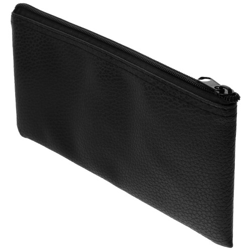 wireless mikrofon mit reißverschluss aus ledertasche