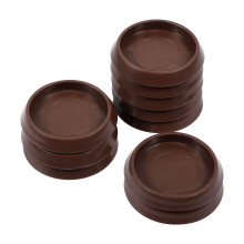 10 rutschfeste kunststoff-caster-cups für möbel, ,