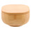 Bamboe pot met voor , zout, en thee 9