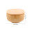 Bamboe pot met voor , zout, en thee 2