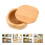 Bamboe pot met voor , zout, en thee 10