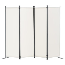 VEVOR Divisorio 4 Pannelli Divisori e Schermi Privacy Pieghevoli Divisori in Tessuto per Ufficio Camera da Letto Sala da Pranzo Studio Indipenden