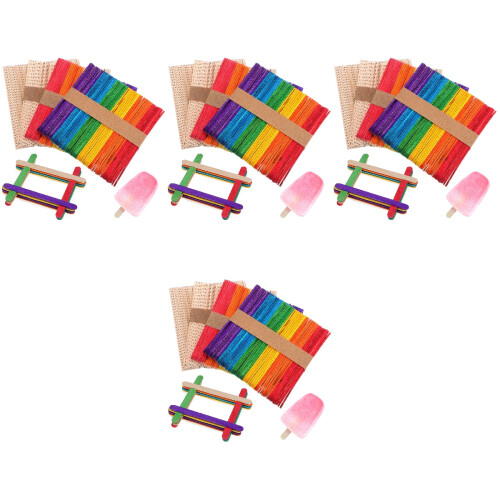 800 eisstäbchen holz, bunt, diy basteln, holzspatel, eisgriffe 2