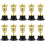 10 plastic prijstrofee gouden award beker school beloning 1