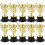 10 plastic prijstrofee gouden award beker school beloning 8