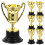 10 plastic prijstrofee gouden award beker school beloning 6