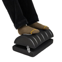 Mind Reader Air-Cloud Memory Foam Fusttze unter dem Schreibtisch, ergonomische Untersttzung fr Rcken, Hfte, Beine, Knie und Fe, hhenverstell