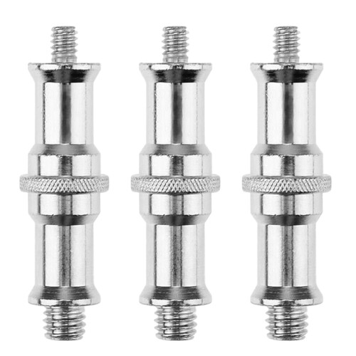 3 1/4 3/8 inch schroefadapter voor flitser statief 1