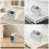 3 stuks 2- verdeelbox IP65 waterdicht met transparant 7