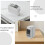 3 stuks 2- verdeelbox IP65 waterdicht met transparant 8