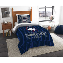 Northwest NCAA Connecticut Huskies Juego de edredσn y funda de almohada Twin Modern Take