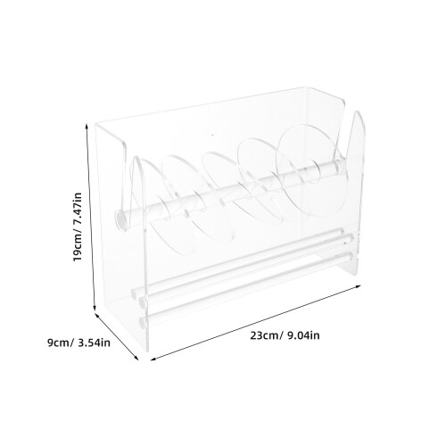 Verstelbare Acryl Sticker Rol Organizer Voor Gebruik 1