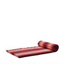Leewadee - Foldable Floor Mattress - Japanese Roll Up Futon -Trifold Tatami Mat- Guest Floor Bed - Camping Mattress - Thai Massage Mat Kapok Filled