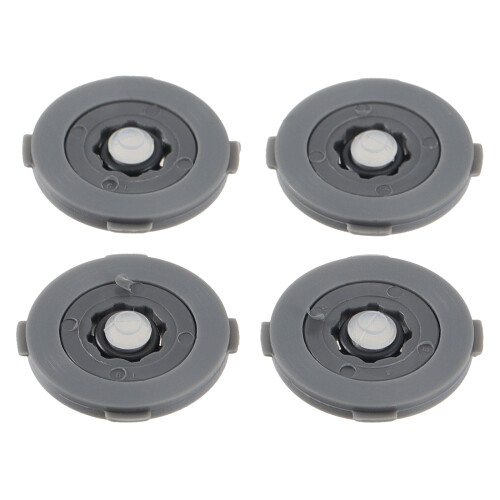 4Pcs Grey Faucet Flow Restrictor Silicone Plastic Shower Head Inserts