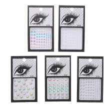 5 vel plakoorbellen met parel- en nagelstrassstickers