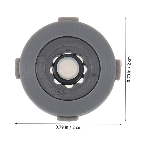 4Pcs Grey Faucet Flow Restrictor Silicone Plastic Shower Head Inserts 1