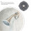 4Pcs Grey Faucet Flow Restrictor Silicone Plastic Shower Head Inserts 9