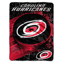 Northwest NHL Carolina Hurricanes Unisex-Erwachsene Micro Raschel berwurfdecke 46"" x 60"" Ice Dash
