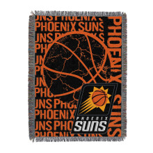 Northwest NBA Phoenix Suns, Unisex-Erwachsene, gewebte Jacquard-Überwurfdecke, 121,9 x 152,4 cm, Double Play