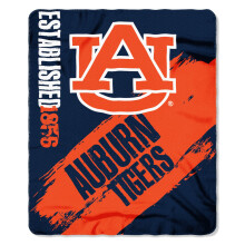 Northwest NCAA Auburn Tigers Fleece-Überwurfdecke, 127 x 152 cm, bemalt