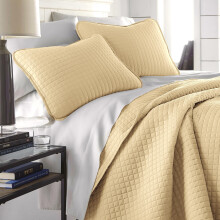 Southshore Fine Living Inc. Juego de ropa de cama para cama individual, colcha de microfibra cepillada suave, resistente a las manchas y al pelo