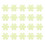 20 fluorescerende antislipband voor , bloemvormige strips 1