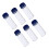 100 1,5/2 ml glazen monsterpotjes met schroefdop 1