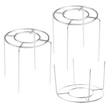 3 Stuks Rvs Koelrek Rond Brood Cake