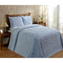 Better Trends 1 bit Chenille verkast Twin Size 100 % bomull Chenille Sngklder Lttvikts medaljongmnster Sovrumsinredning Rio Collection