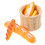 1 Set Mini Voedselmodel Brood Model Valse Decoratie Met Mand 1